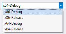 cmake build settings